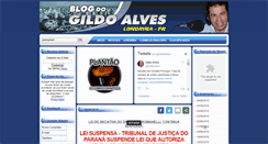 Desktop Screenshot of portal.blogdogildoalves.com.br